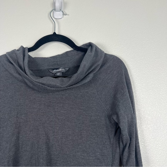 Eddie Bauer Long Sleeve Thermal Cowl Neck Top Sz‎ M - Picture 4 of 6